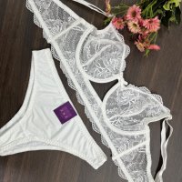 Conjunto Zara sem bojo branco