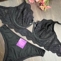 Conjunto Zara sem bojo preto 