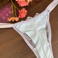 Calcinha string Azul bebe