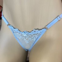 Calcinha string Azul bebe