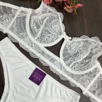 Conjunto Zara sem bojo branco